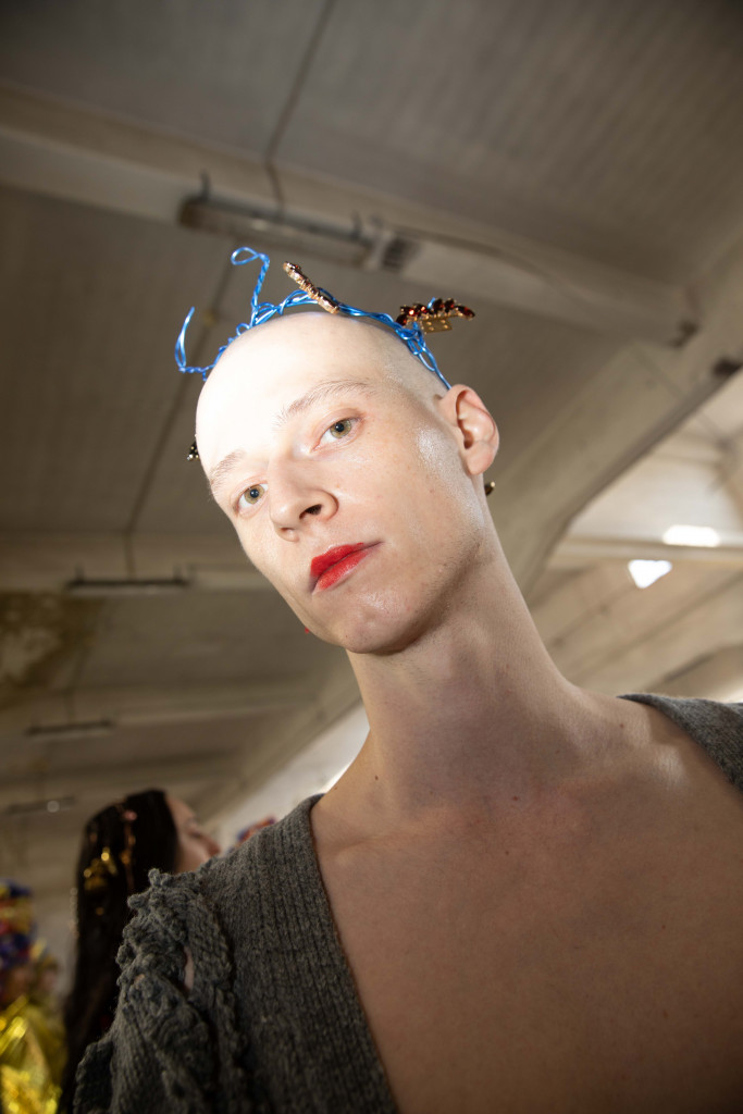 backstage sfilata marni collezione autunno inverno milano fashion week