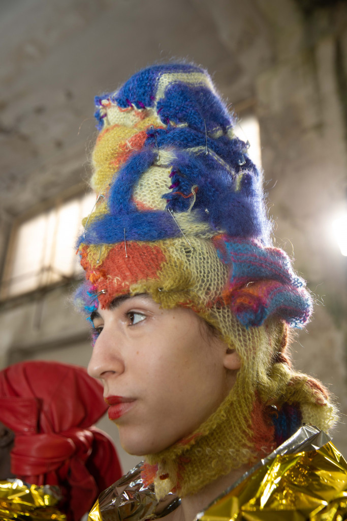 backstage sfilata marni collezione autunno inverno milano fashion week