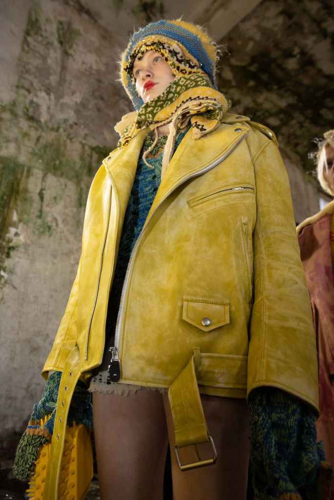 backstage sfilata marni collezione autunno inverno milano fashion week