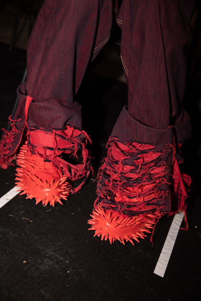 backstage sfilata marni collezione autunno inverno milano fashion week