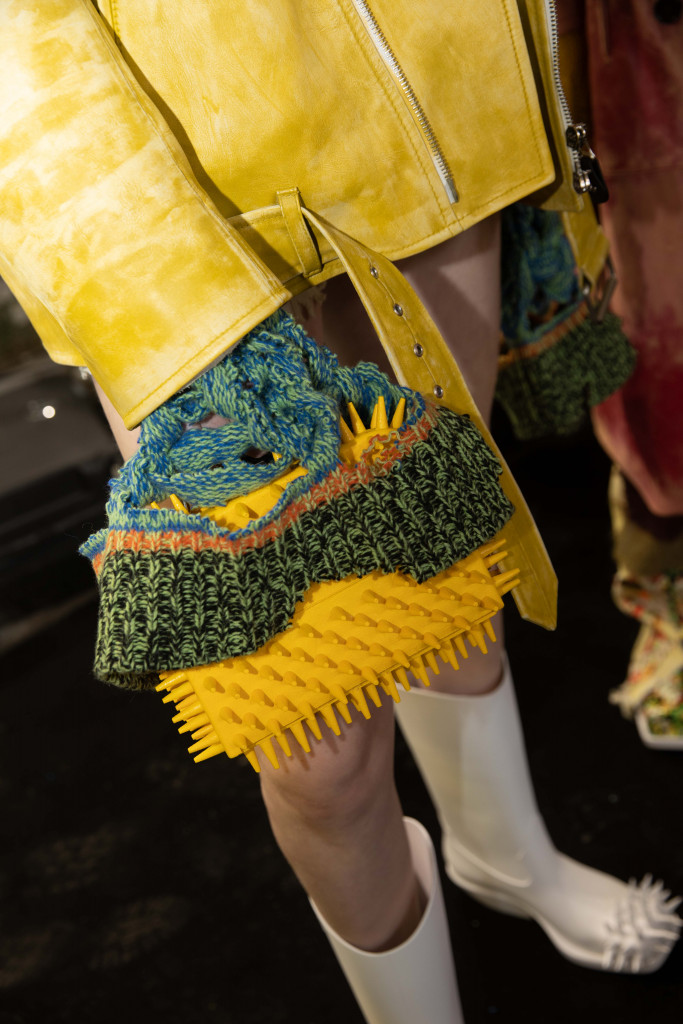 backstage sfilata marni collezione autunno inverno milano fashion week