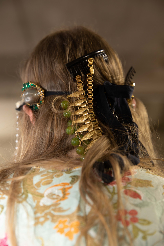 backstage sfilata marni collezione autunno inverno milano fashion week