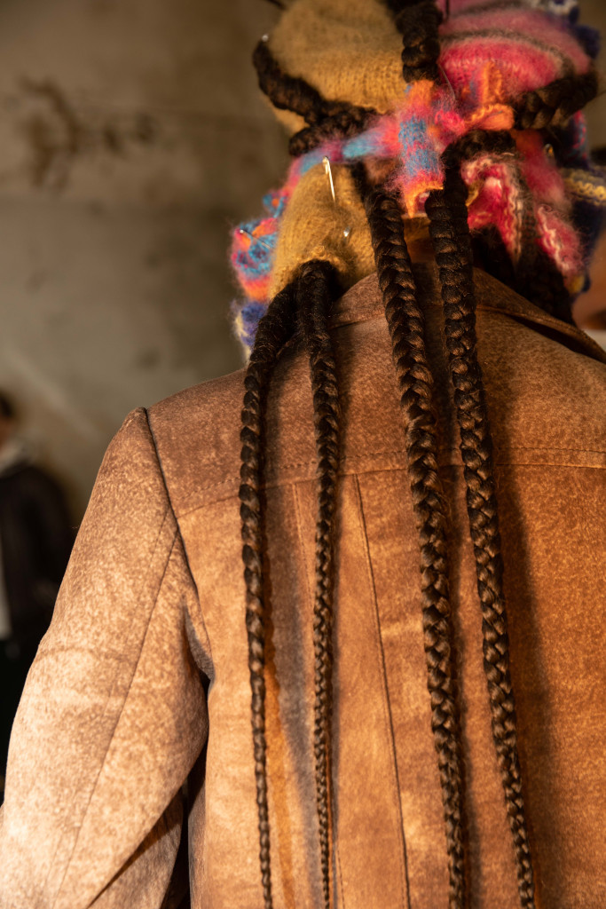 backstage sfilata marni collezione autunno inverno milano fashion week