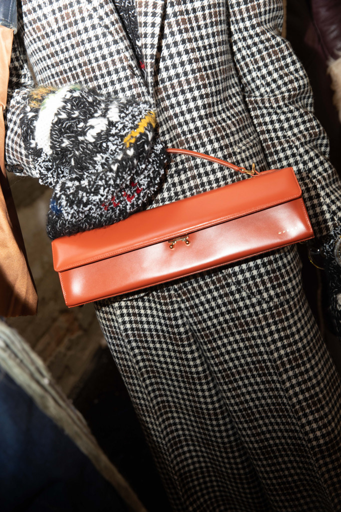 backstage sfilata marni collezione autunno inverno milano fashion week