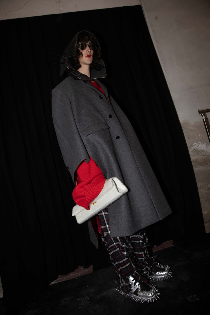 backstage sfilata marni collezione autunno inverno milano fashion week