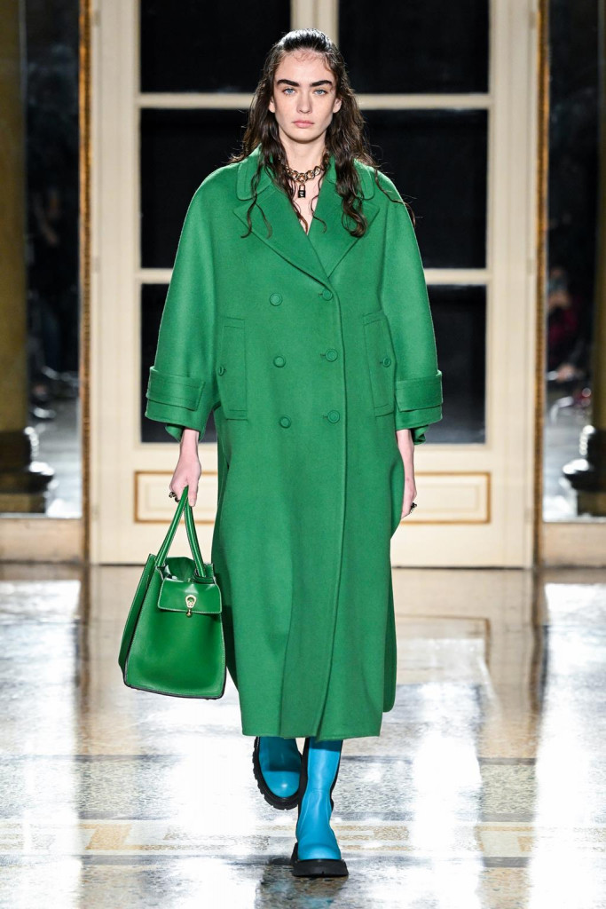 sfilata ermanno scervino collezione donna autunno inverno milano fashion week