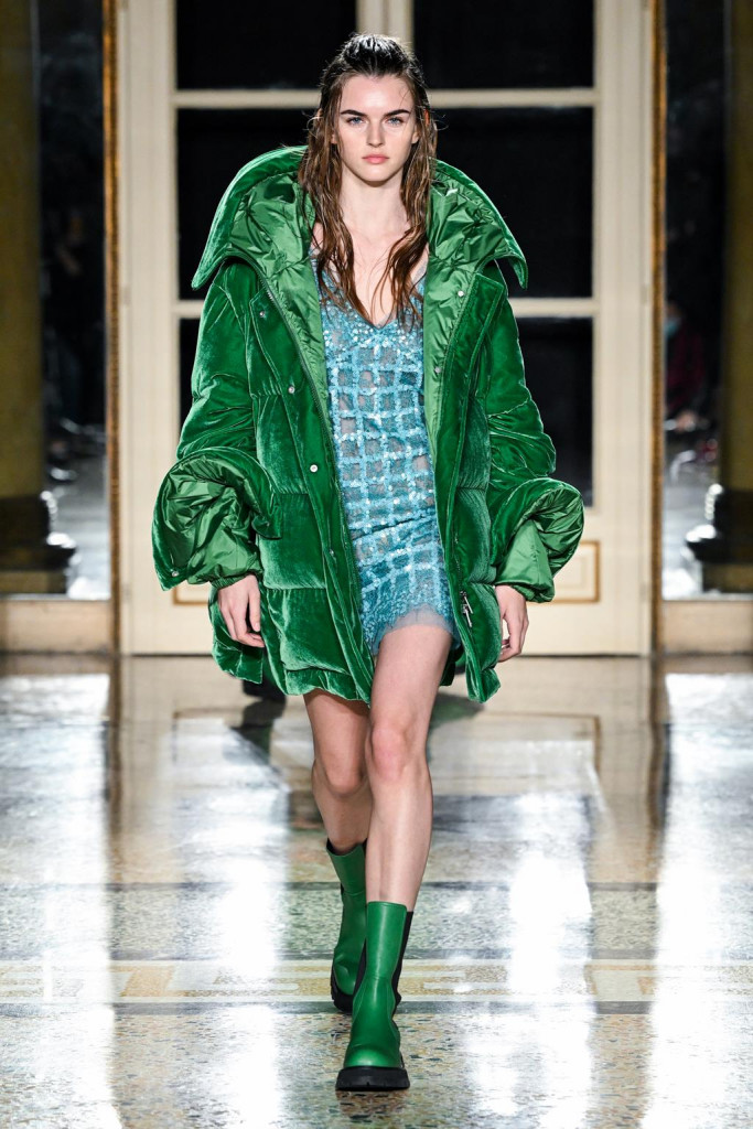 sfilata ermanno scervino collezione donna autunno inverno milano fashion week