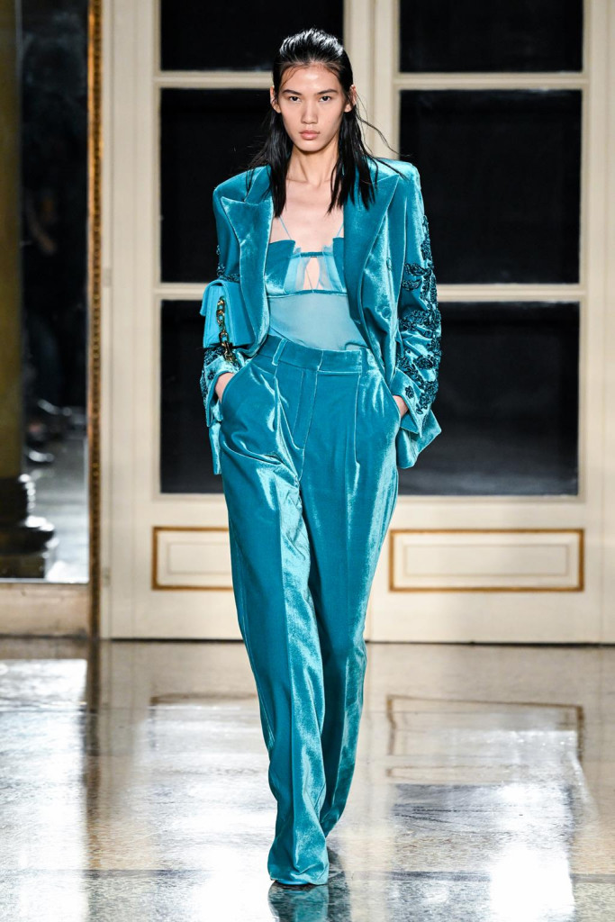 sfilata ermanno scervino collezione donna autunno inverno milano fashion week