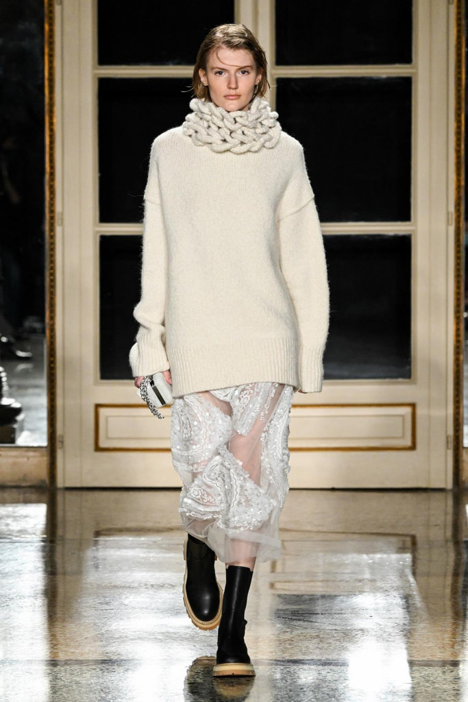 sfilata ermanno scervino collezione donna autunno inverno milano fashion week