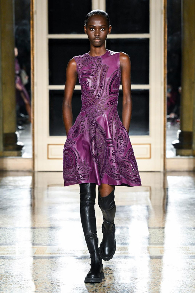 sfilata ermanno scervino collezione donna autunno inverno milano fashion week