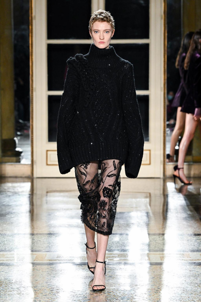 sfilata ermanno scervino collezione donna autunno inverno milano fashion week