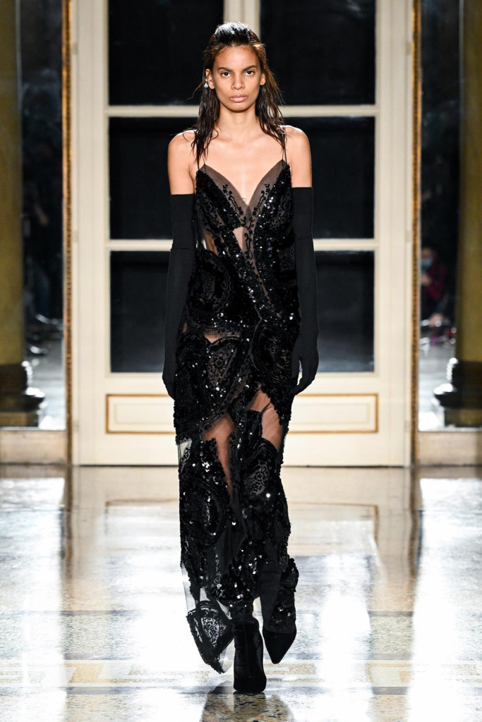 sfilata ermanno scervino collezione donna autunno inverno milano fashion week