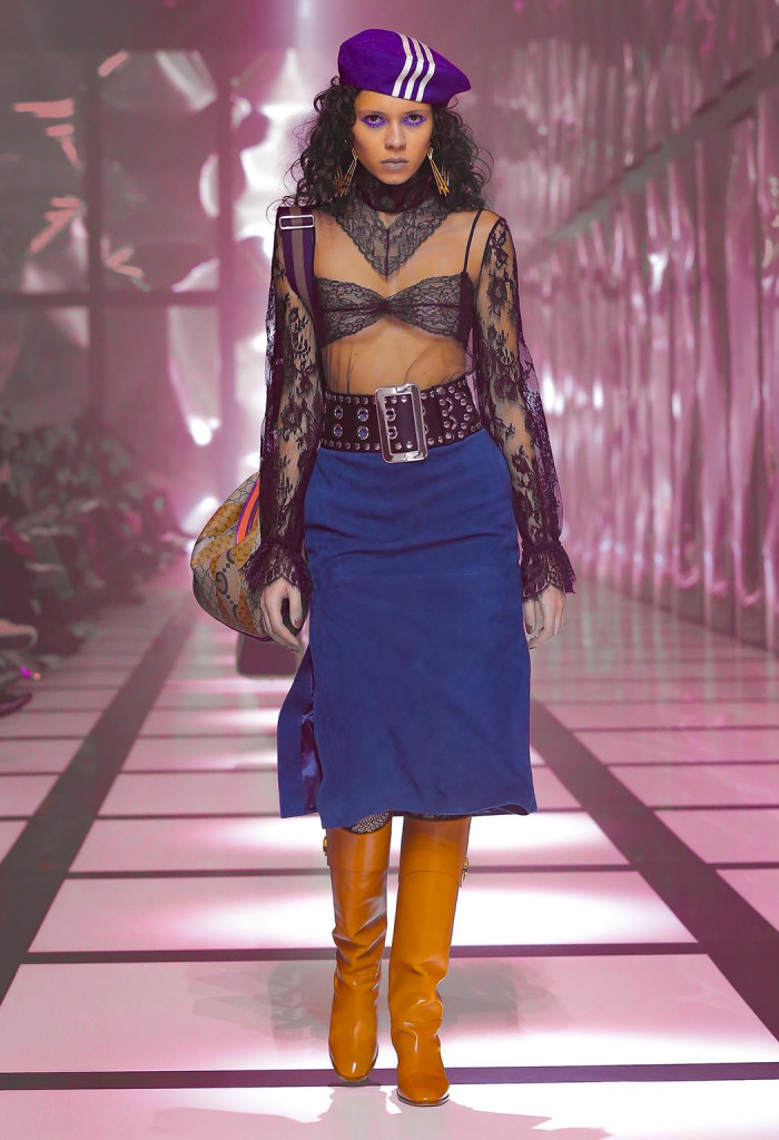 sfilata gucci collezione donna autunno inverno milano fashion week