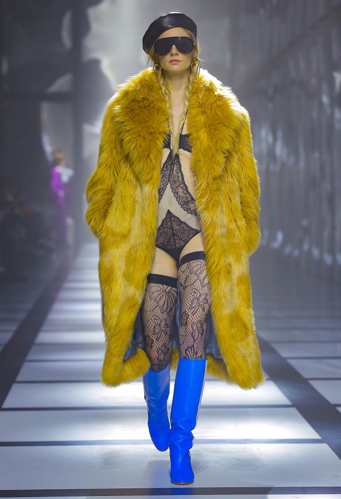 sfilata gucci collezione donna autunno inverno milano fashion week
