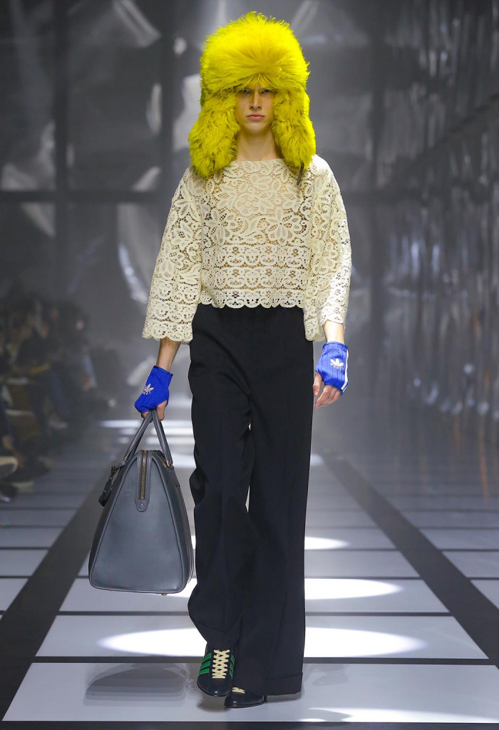 sfilata gucci collezione donna autunno inverno milano fashion week