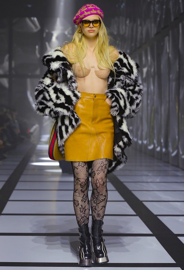 sfilata gucci collezione donna autunno inverno milano fashion week