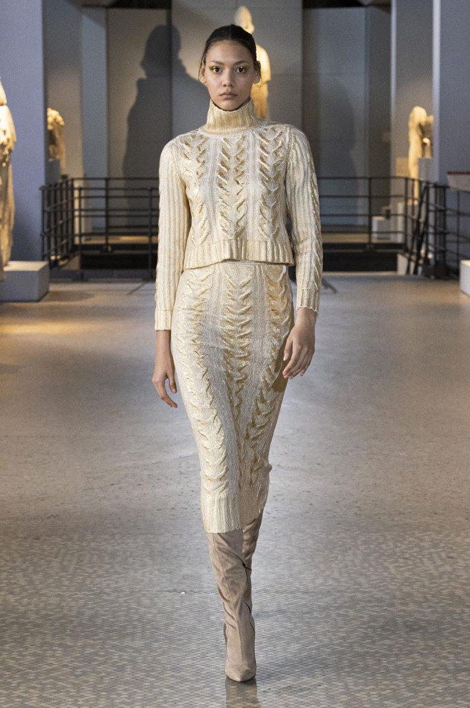 sfilata laura biagiotti collezione donna autunno inverno milano fashion week