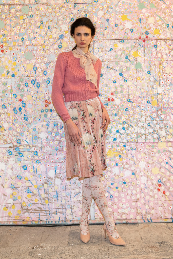 sfilata luisa beccaria collezione donna autunno inverno milano fashion week