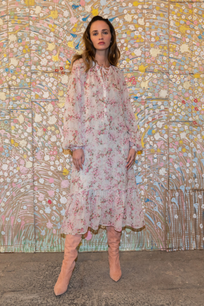 sfilata luisa beccaria collezione donna autunno inverno milano fashion week
