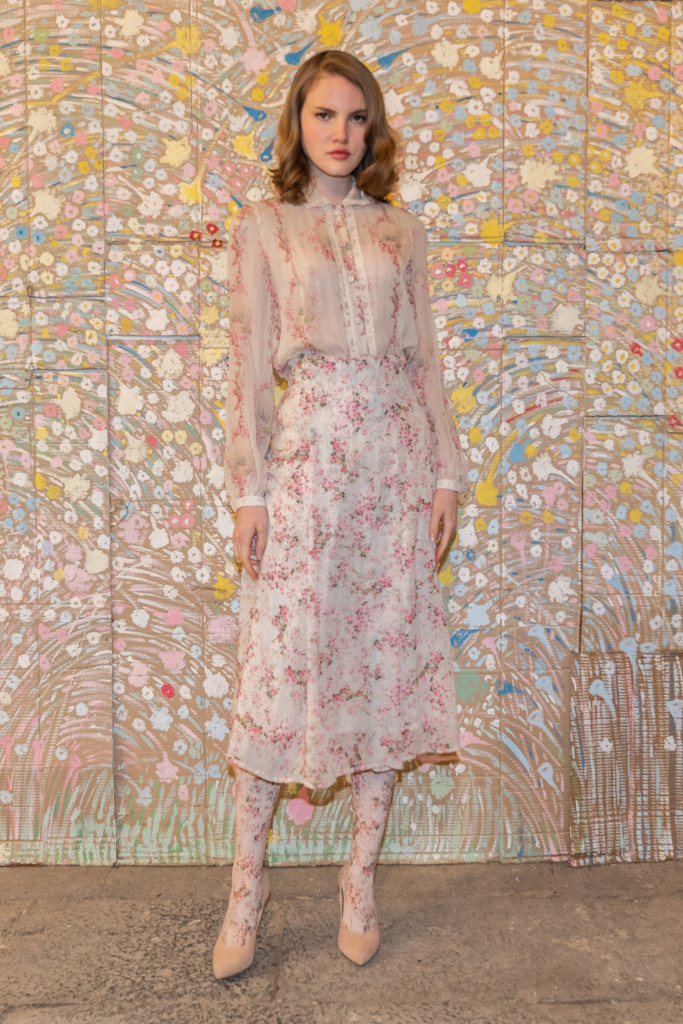 sfilata luisa beccaria collezione donna autunno inverno milano fashion week