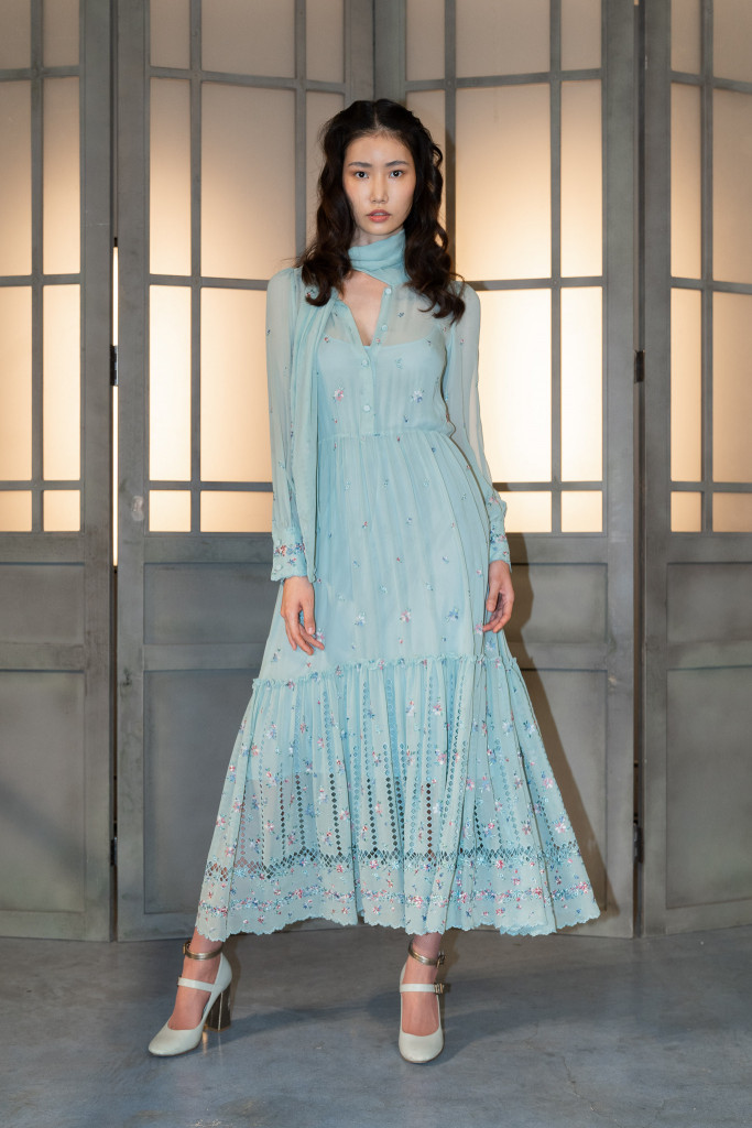 sfilata luisa beccaria collezione donna autunno inverno milano fashion week