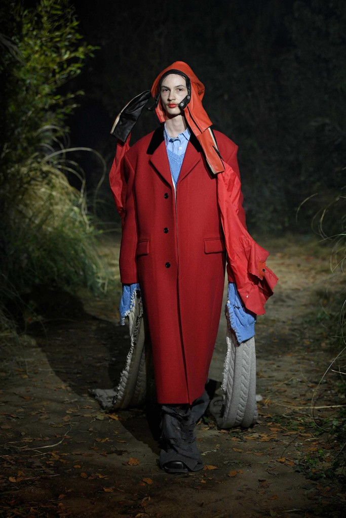 sfilata marni collezione donna autunno inverno milano fashion week