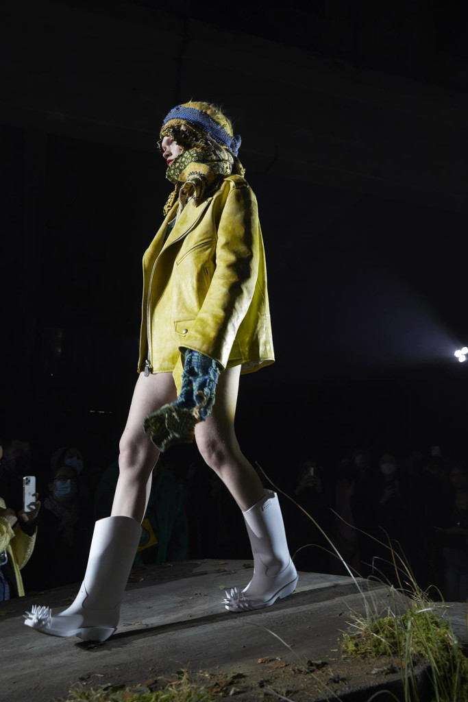 sfilata marni collezione donna autunno inverno milano fashion week