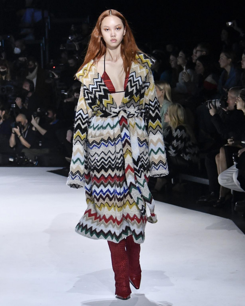 sfilata missoni collezione donna autunno inverno milano fashion week