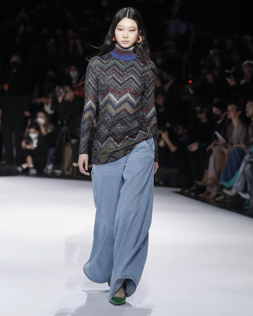 sfilata missoni collezione donna autunno inverno milano fashion week