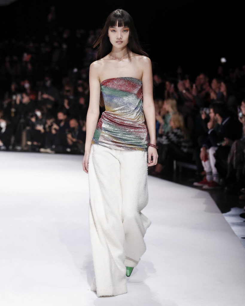 sfilata missoni collezione donna autunno inverno milano fashion week
