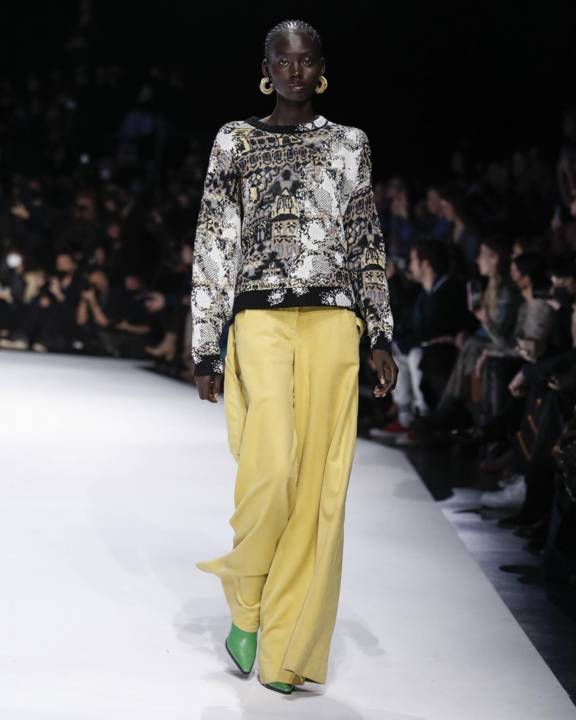 sfilata missoni collezione donna autunno inverno milano fashion week