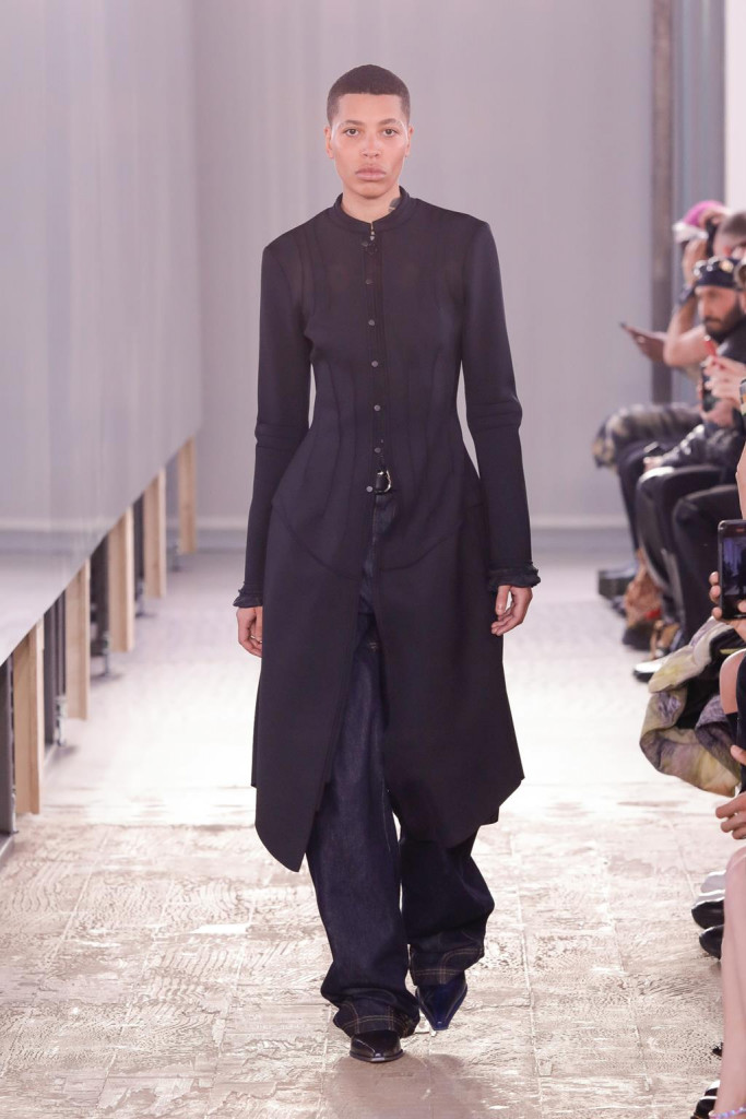 sfilata trussardi collezione donna autunno inverno milano fashion week