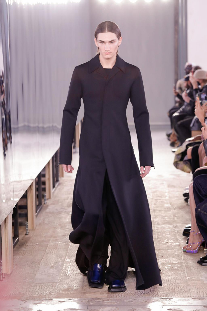 sfilata trussardi collezione donna autunno inverno milano fashion week