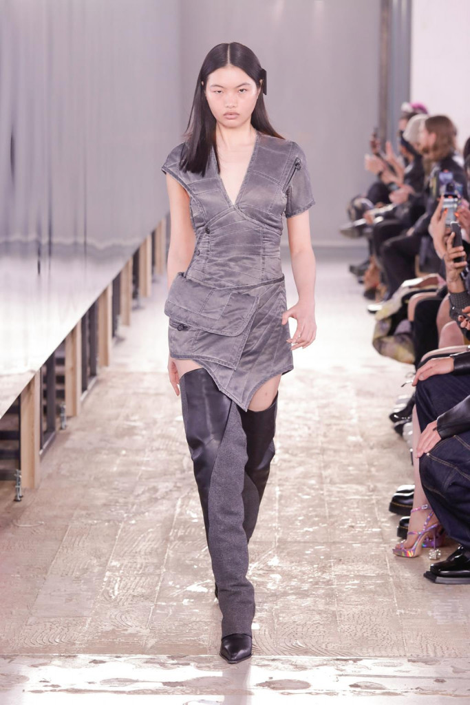 sfilata trussardi collezione donna autunno inverno milano fashion week