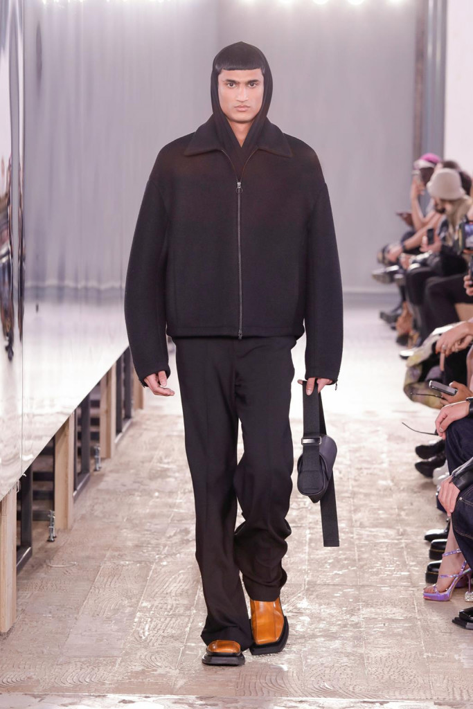 sfilata trussardi collezione donna autunno inverno milano fashion week