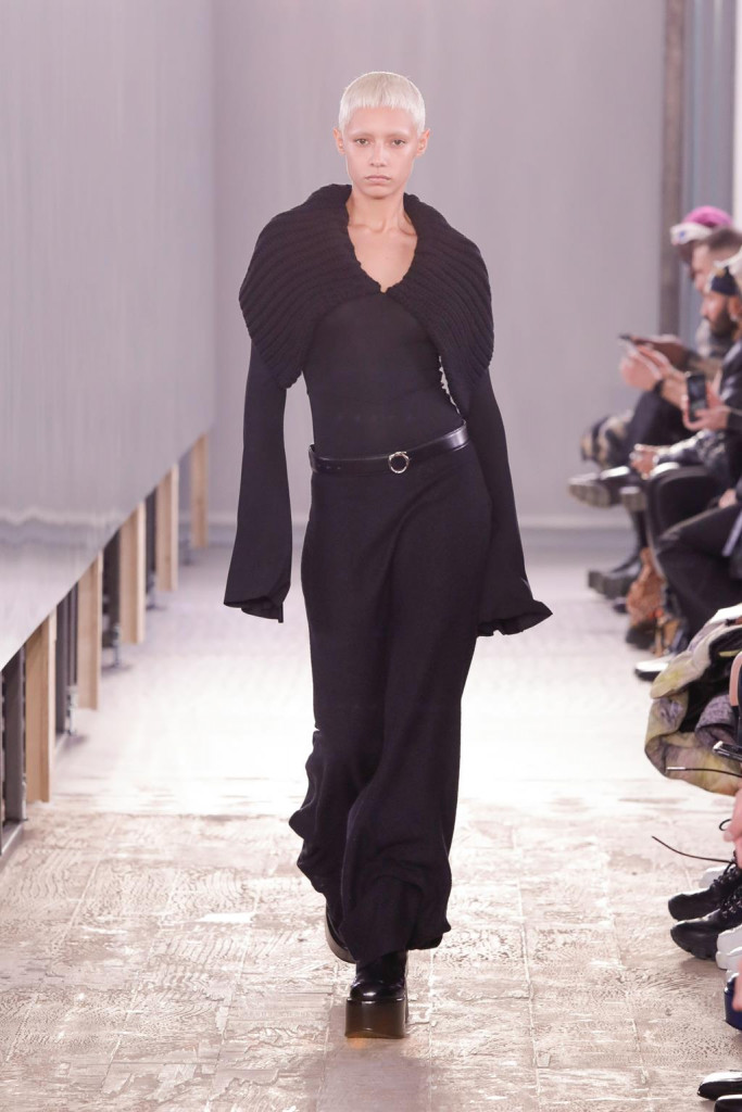 sfilata trussardi collezione donna autunno inverno milano fashion week