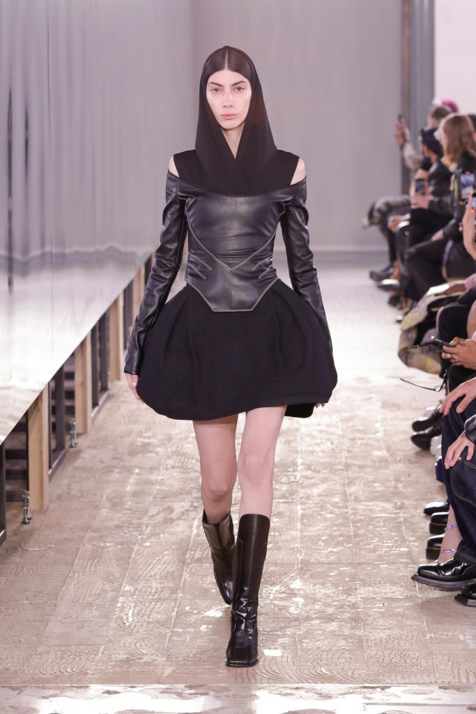 sfilata trussardi collezione donna autunno inverno milano fashion week