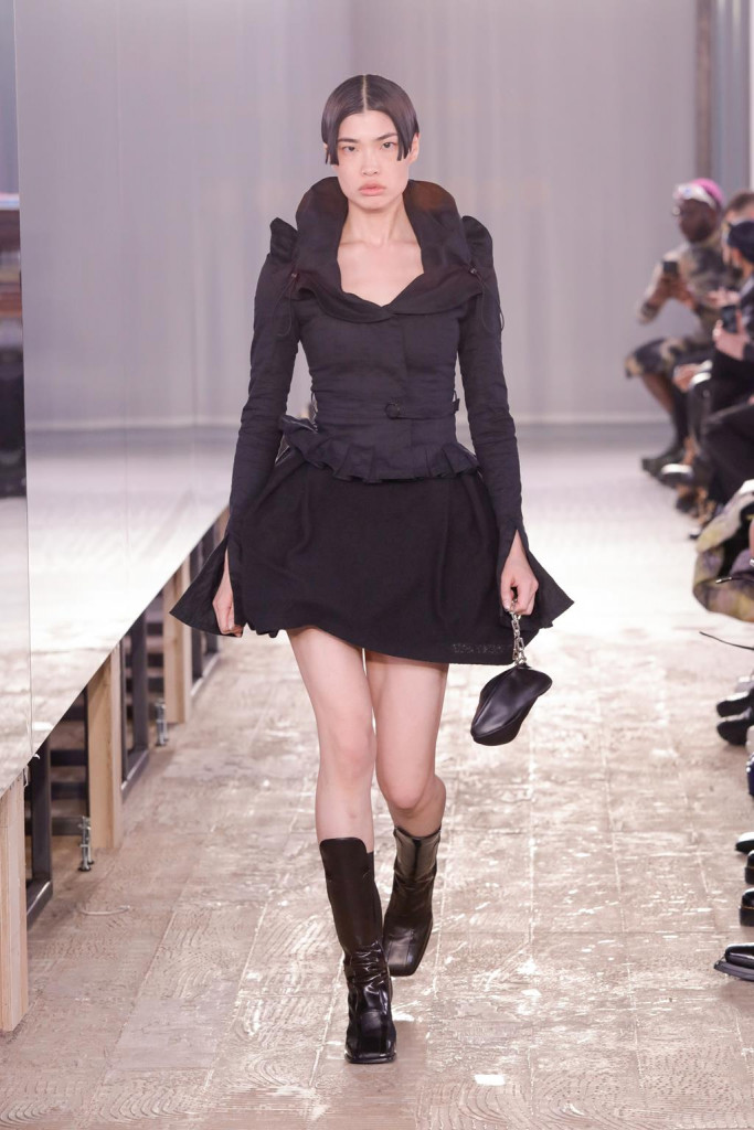 sfilata trussardi collezione donna autunno inverno milano fashion week