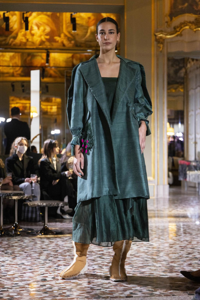 sfilata vaishali collezione donna autunno inverno milano fashion week
