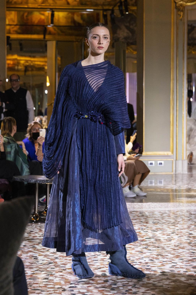 sfilata vaishali collezione donna autunno inverno milano fashion week