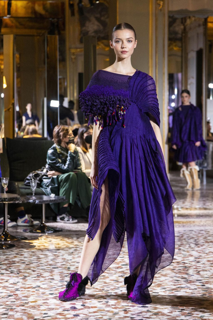 sfilata vaishali collezione donna autunno inverno milano fashion week
