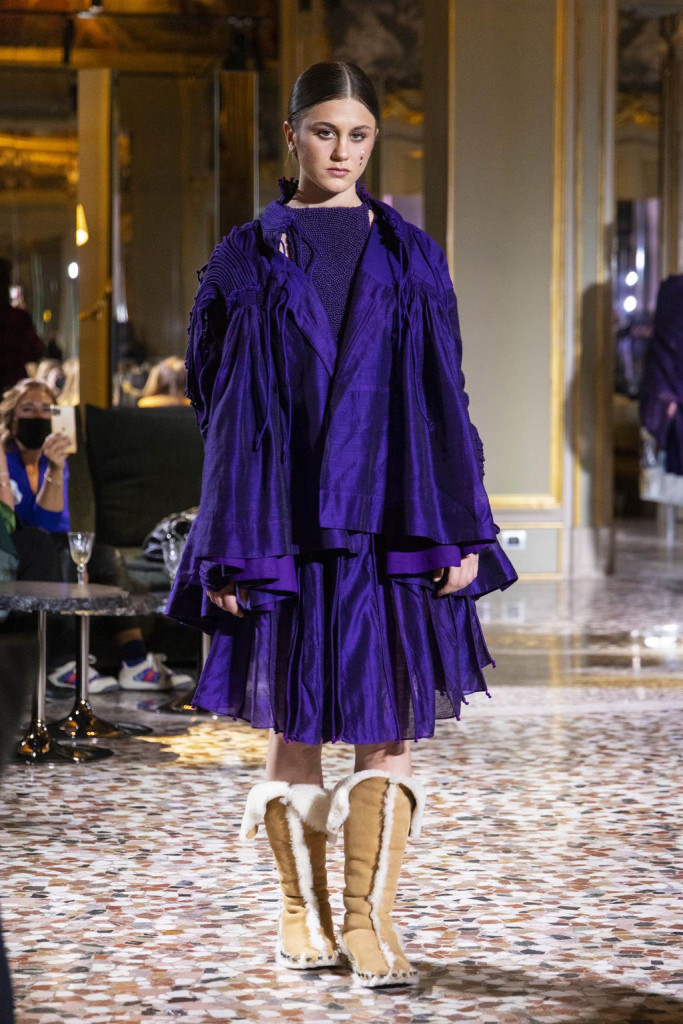 sfilata vaishali collezione donna autunno inverno milano fashion week