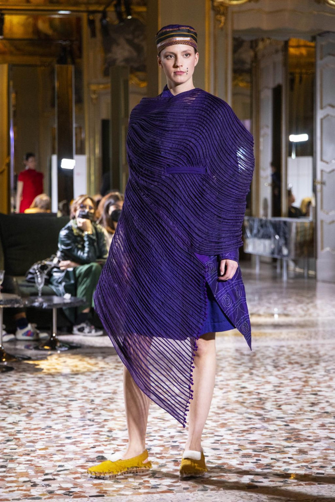 sfilata vaishali collezione donna autunno inverno milano fashion week