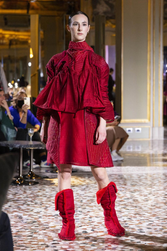 sfilata vaishali collezione donna autunno inverno milano fashion week