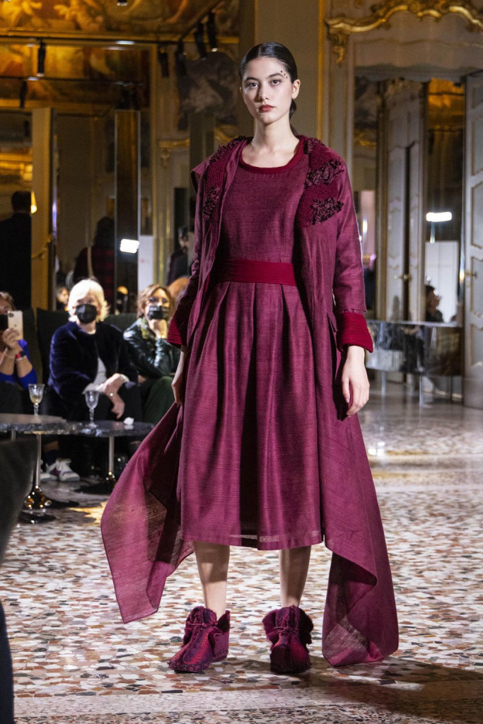 sfilata vaishali collezione donna autunno inverno milano fashion week