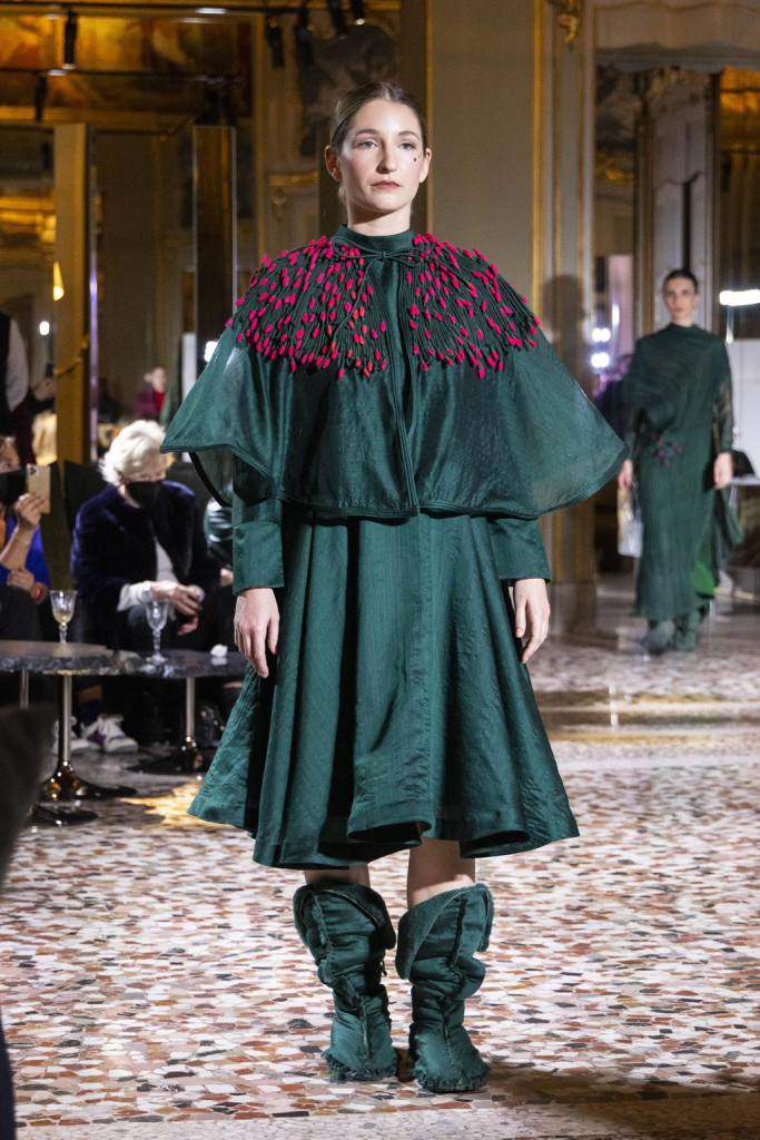 sfilata vaishali collezione donna autunno inverno milano fashion week