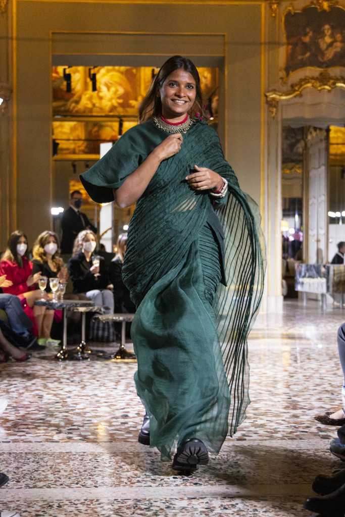 sfilata vaishali collezione donna autunno inverno milano fashion week