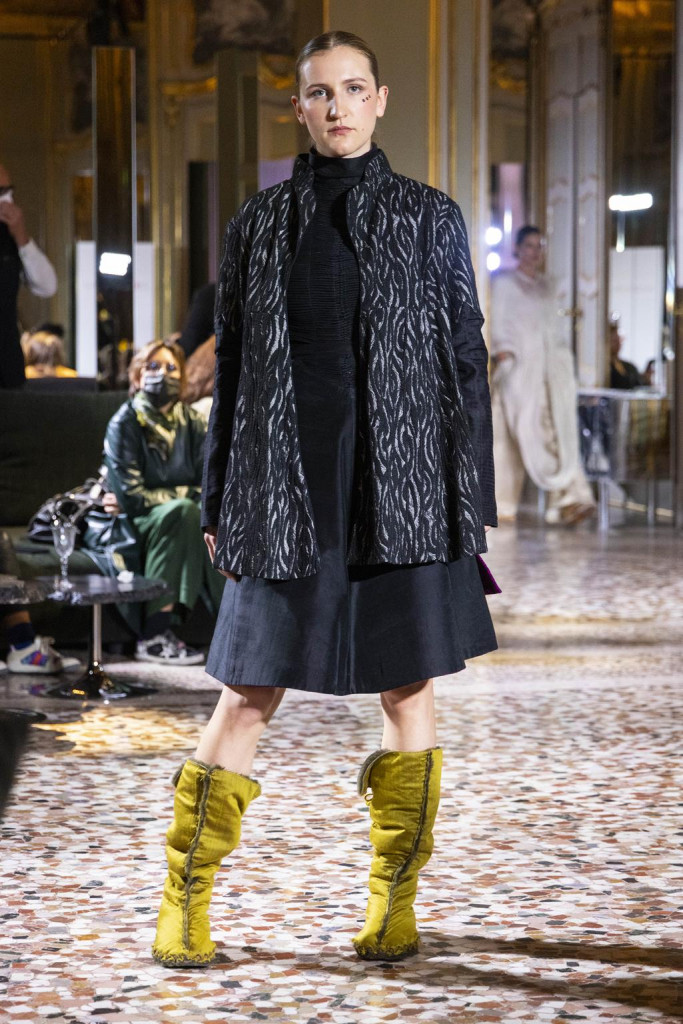 sfilata vaishali collezione donna autunno inverno milano fashion week