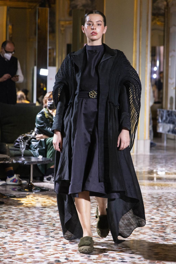 sfilata vaishali collezione donna autunno inverno milano fashion week