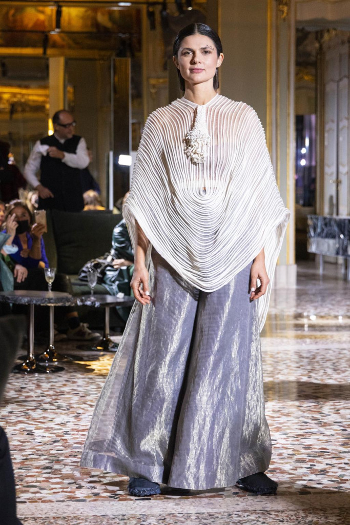 sfilata vaishali collezione donna autunno inverno milano fashion week